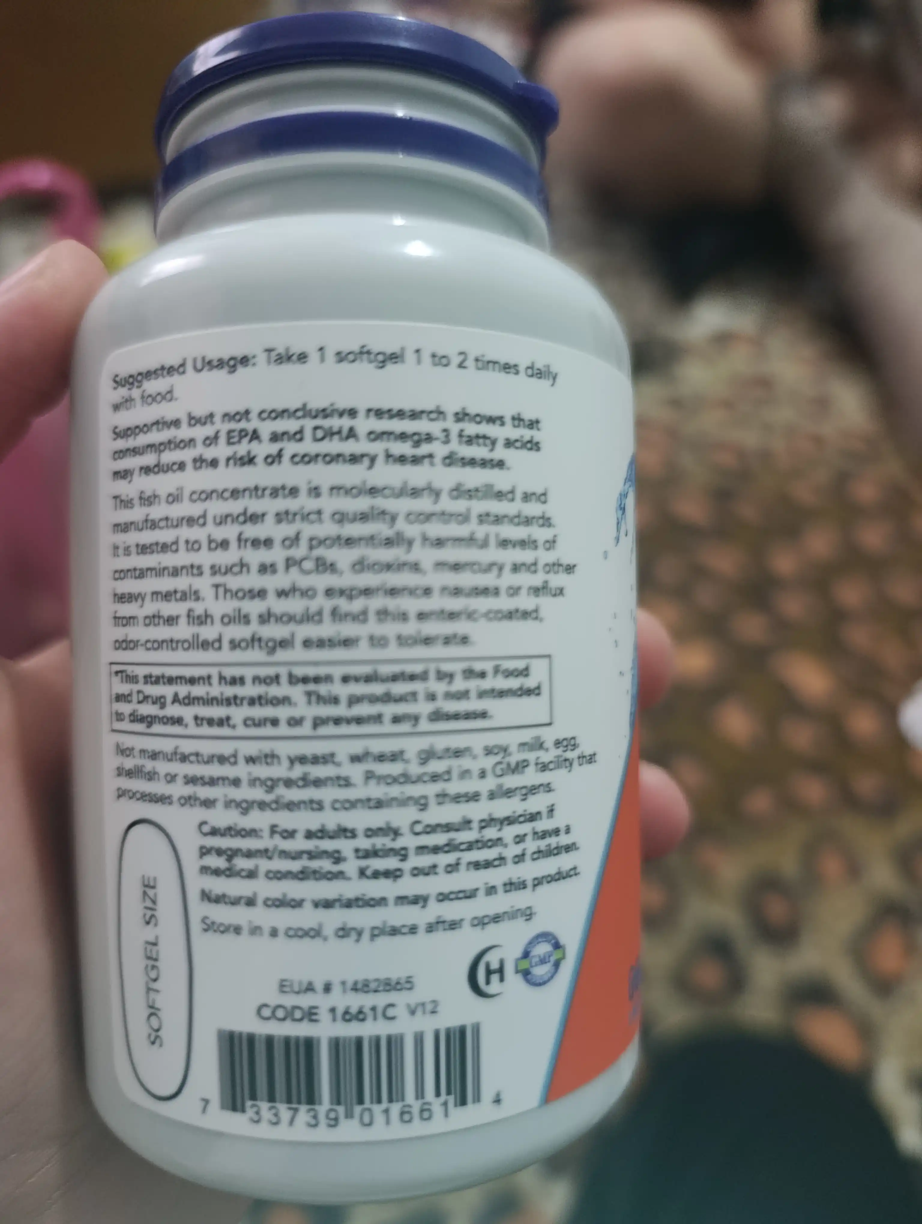NOW Supplements, Ultra Omega-3, 500 EPA и 250 DHA, рыбий желатиновый капсула