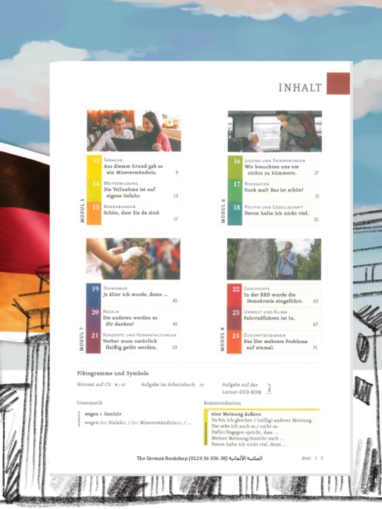 Menschen B1.2 nemis tili kurs kitobi — Deutsch als Fremdsprache