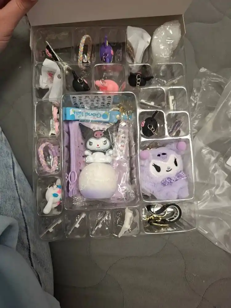Адвент-календарь, подарочный набор, labubu, kuromi, hello kitty, minecraft, stitch