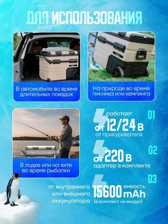 Kompressorli avtomobil sovutgichi Alpicool