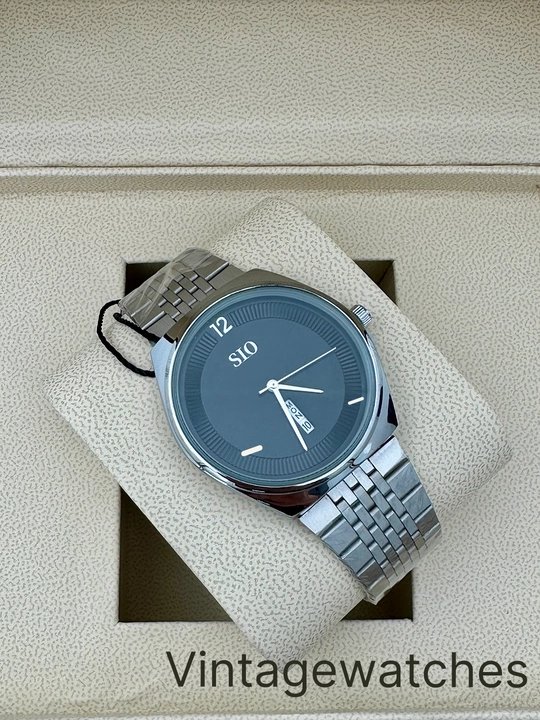 SIO Elegant Steel – Minimalistik erkaklar soati
