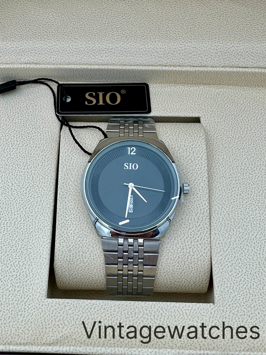 SIO Elegant Steel – Minimalistik erkaklar soati