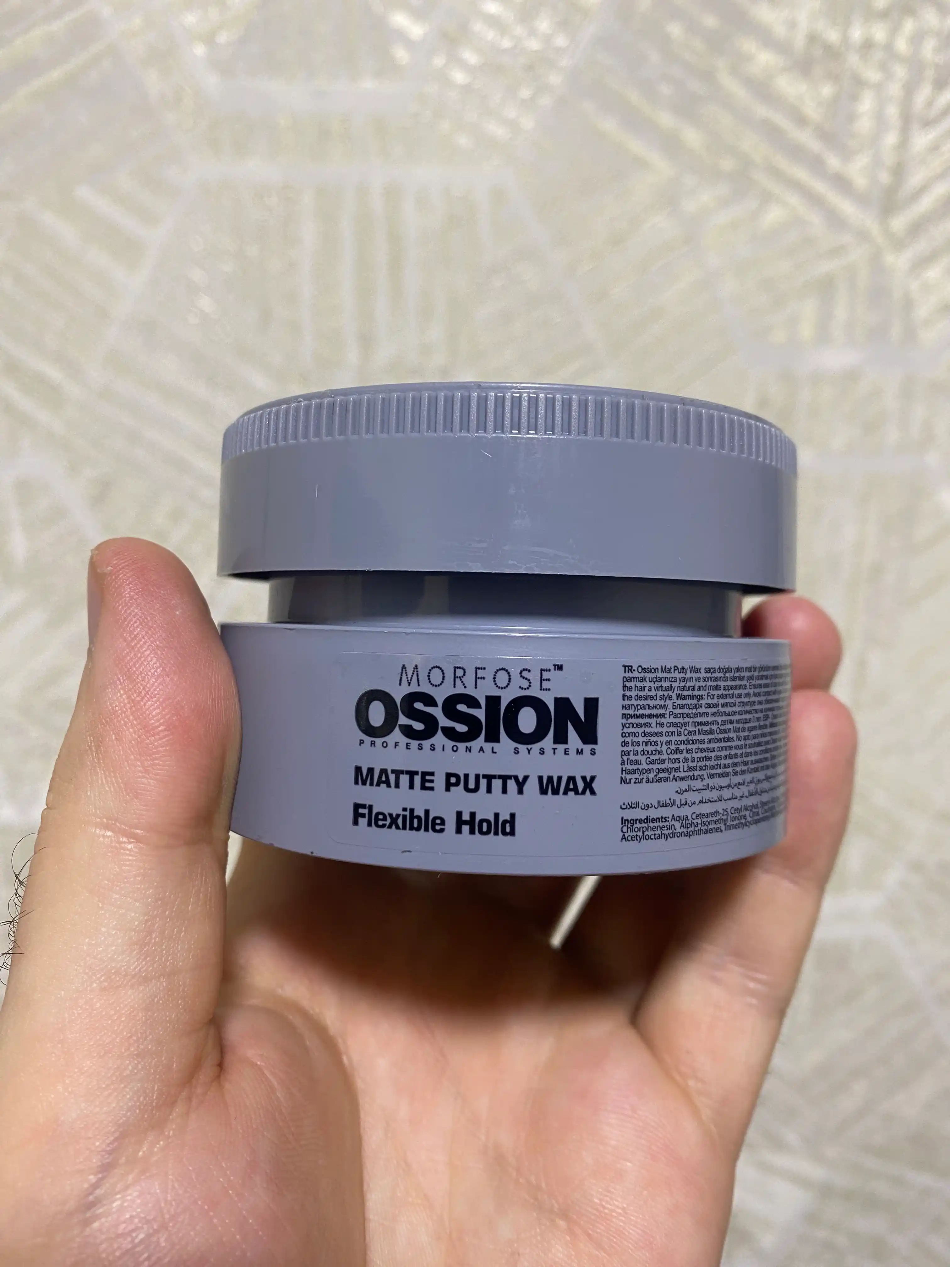 Воск для волос Morfose Ossion Wax, для всех типов волос, 150 мл, 100 мл