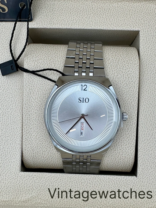 SIO Elegant Steel – Minimalistik erkaklar soati