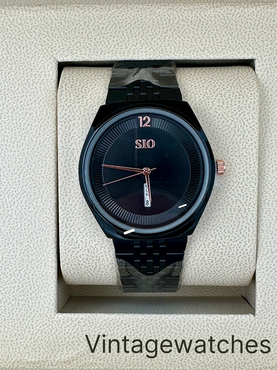 SIO Elegant Steel – Minimalistik erkaklar soati