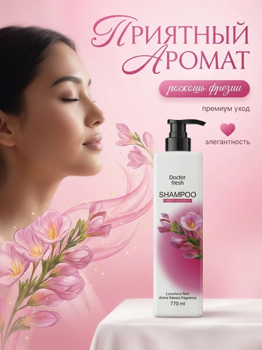 Шампунь Doctor Fresh, 770 мл, подходит для всех типов волос