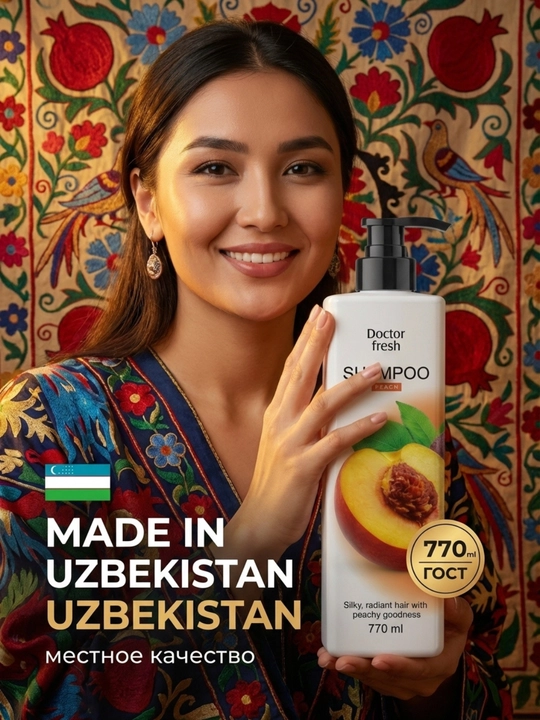 Шампунь Doctor Fresh, 770 мл, подходит для всех типов волос