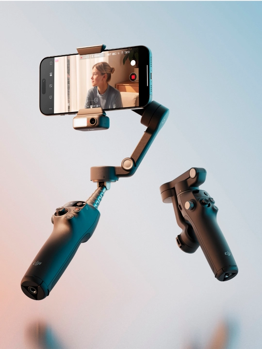 DJI Osmo Mobile 8 — smartfon uchun 3-o‘qli stabilizator + AI tracking