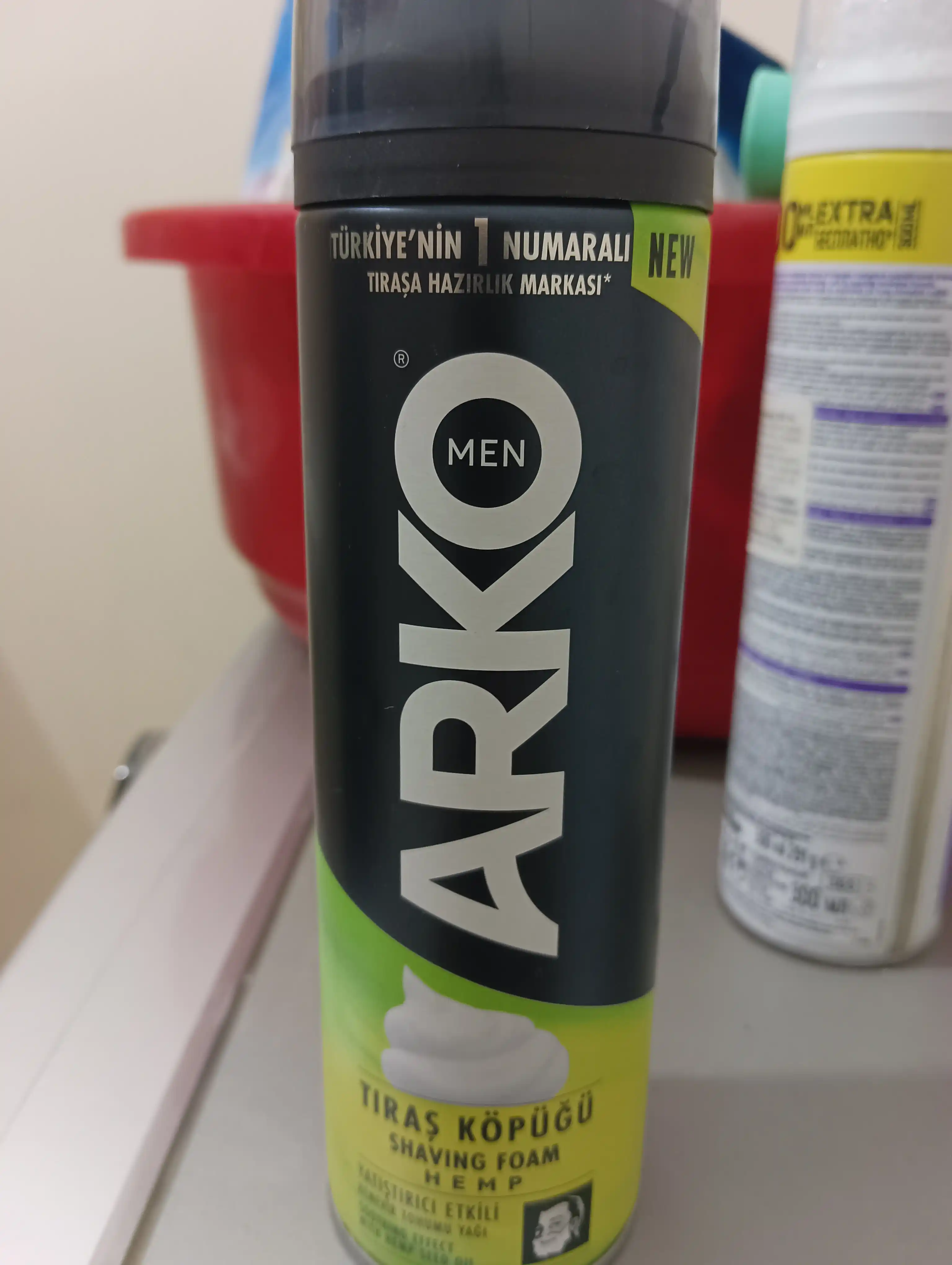 Пена для бритья Arko Men Hemp Seed Oil, 200 мл
