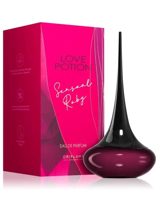 Love Potion Sensual Ruby paryumlanga suv 50 ml - 