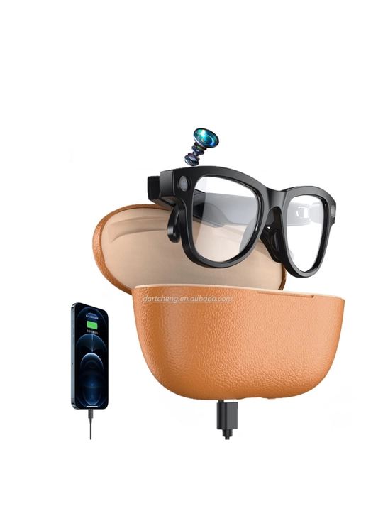 AI Vision Smart Glasses камера Anti-Shake + двойной микрофон