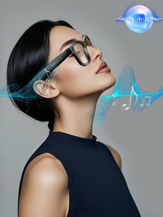 AI Vision Smart Glasses камера Anti-Shake + двойной микрофон