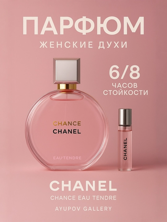 Chanel chance tendre – ayollikning yengil sehr tafti
