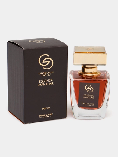 Kuchli iroda va mukammallik uchun Man Giordani Gold Elixir Man atirlari, 50 ml