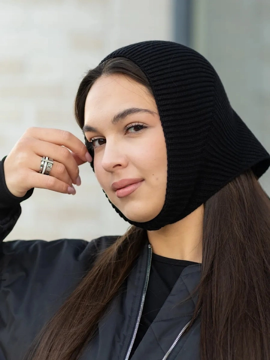 Kosinka, qishki bandana, yumshoq issiq qalpoq, qalin beret, sharf, ayollar va qizlar uchun