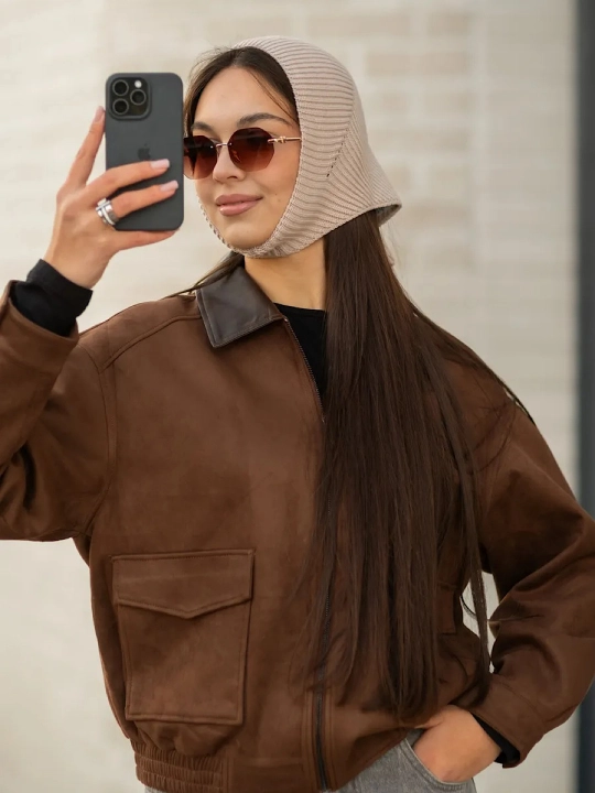 Kosinka, qishki bandana, yumshoq issiq qalpoq, qalin beret, sharf, ayollar va qizlar uchun