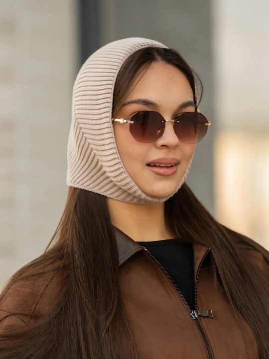 Kosinka, qishki bandana, yumshoq issiq qalpoq, qalin beret, sharf, ayollar va qizlar uchun