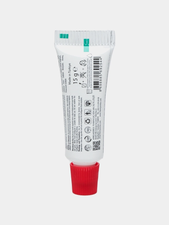 Tish cho'tkasi sayohat uchun tish pastasi 15 ml bilan sovg'a
