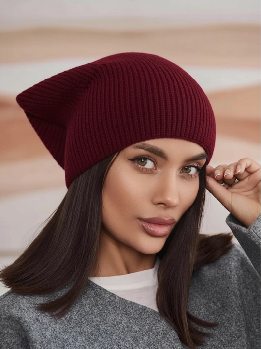 Kosinka, qishki bandana, yumshoq issiq qalpoq, qalin beret, sharf, ayollar va qizlar uchun