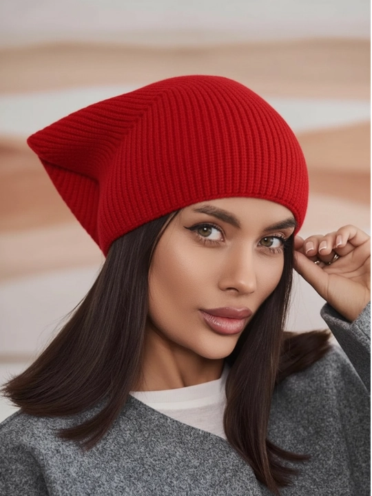 Kosinka, qishki bandana, yumshoq issiq qalpoq, qalin beret, sharf, ayollar va qizlar uchun