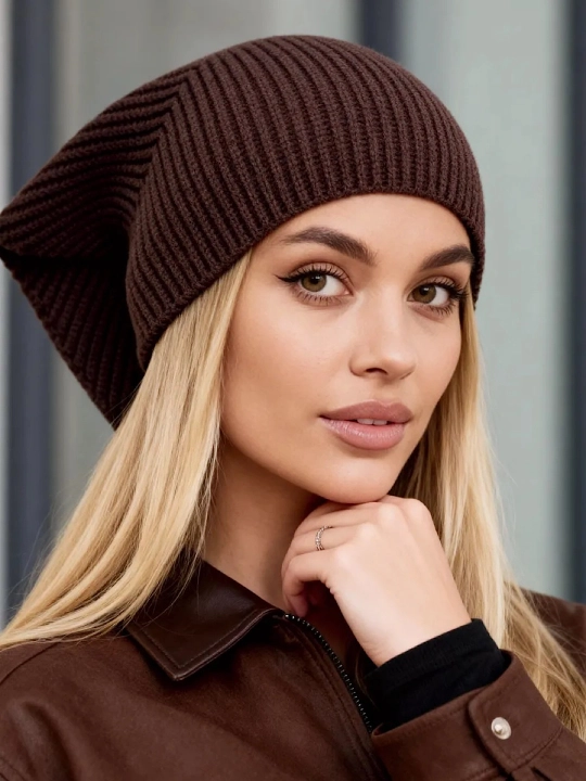 Kosinka, qishki bandana, yumshoq issiq qalpoq, qalin beret, sharf, ayollar va qizlar uchun