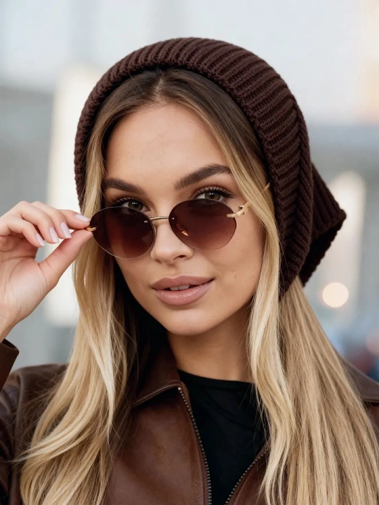 Kosinka, qishki bandana, yumshoq issiq qalpoq, qalin beret, sharf, ayollar va qizlar uchun