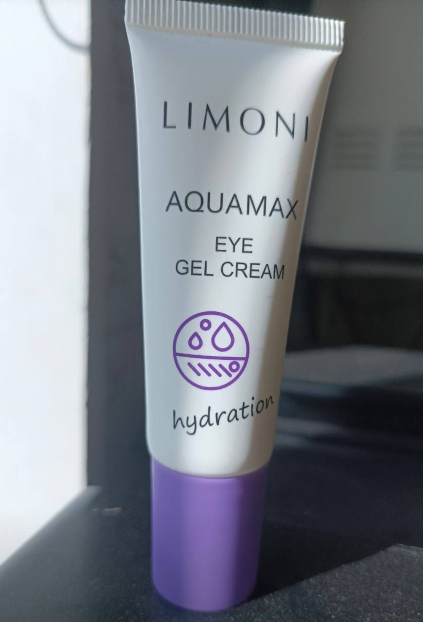 Ko‘z atrofi uchun namlovchi gel-krem — LIMONI AQUAMAX EYE GEL CREAM, 25 ml