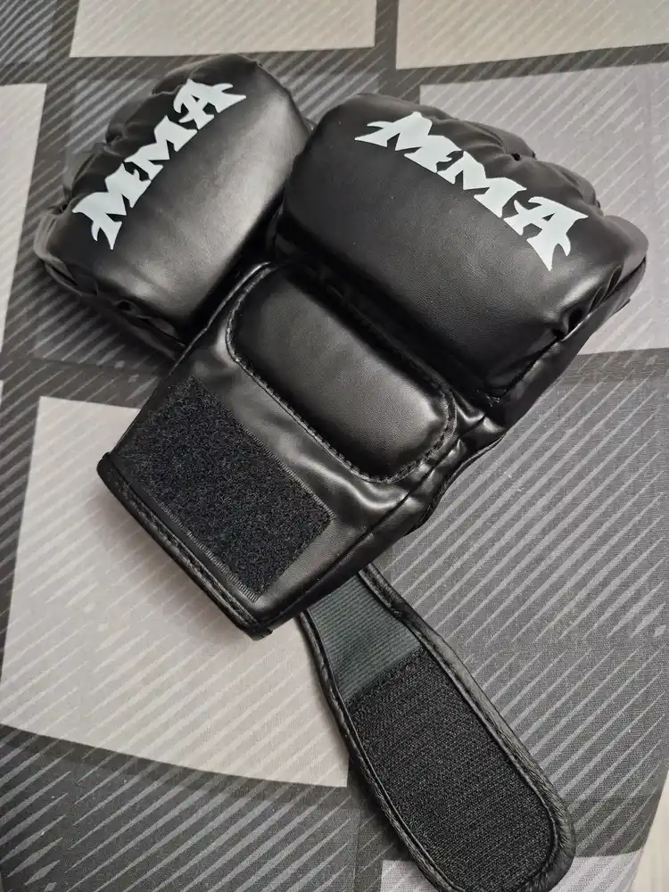 Перчатки для MMA без пальцев, для смешанных единоборств, тренировочные шингарты