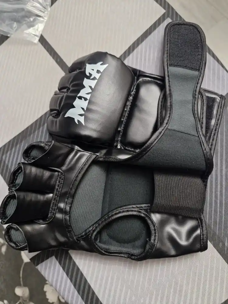 Перчатки для MMA без пальцев, для смешанных единоборств, тренировочные шингарты
