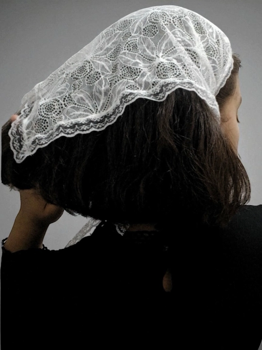 Bandana, gipyurli, bandana fotosessiya uchun mos aksesuar - 