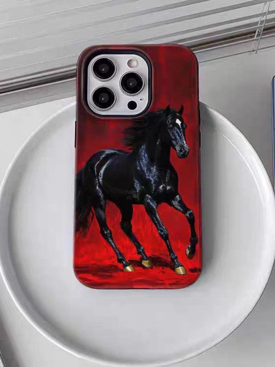 Чехол на iPhone 13, 14, 15, Pro, Max в национальном стиле - 