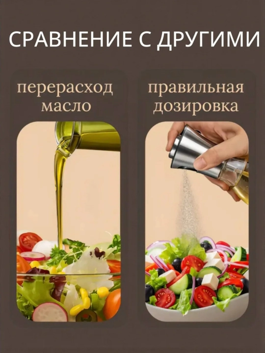 Распылитель для масла 200 мл, дозатор для масло, пульверизатор для масла, товары для кухни