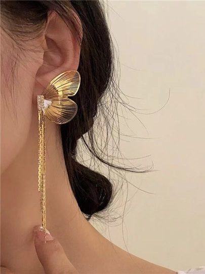 Серьги-бабочки — GOLDINA-KAPALAKSIRGA-ЗОЛОТ