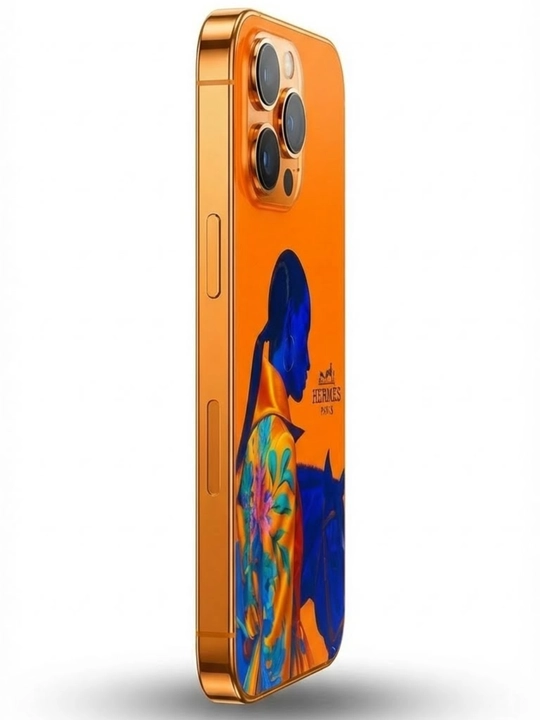 Чехол в стиле HERMÈS для iPhone 13/14/15/16/17 Pro и Pro Max