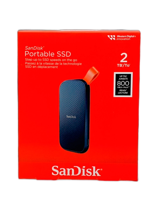 SanDisk Portable SSD — tezkor portativ saqlash qurilmasi, 1 TB va 2 TB