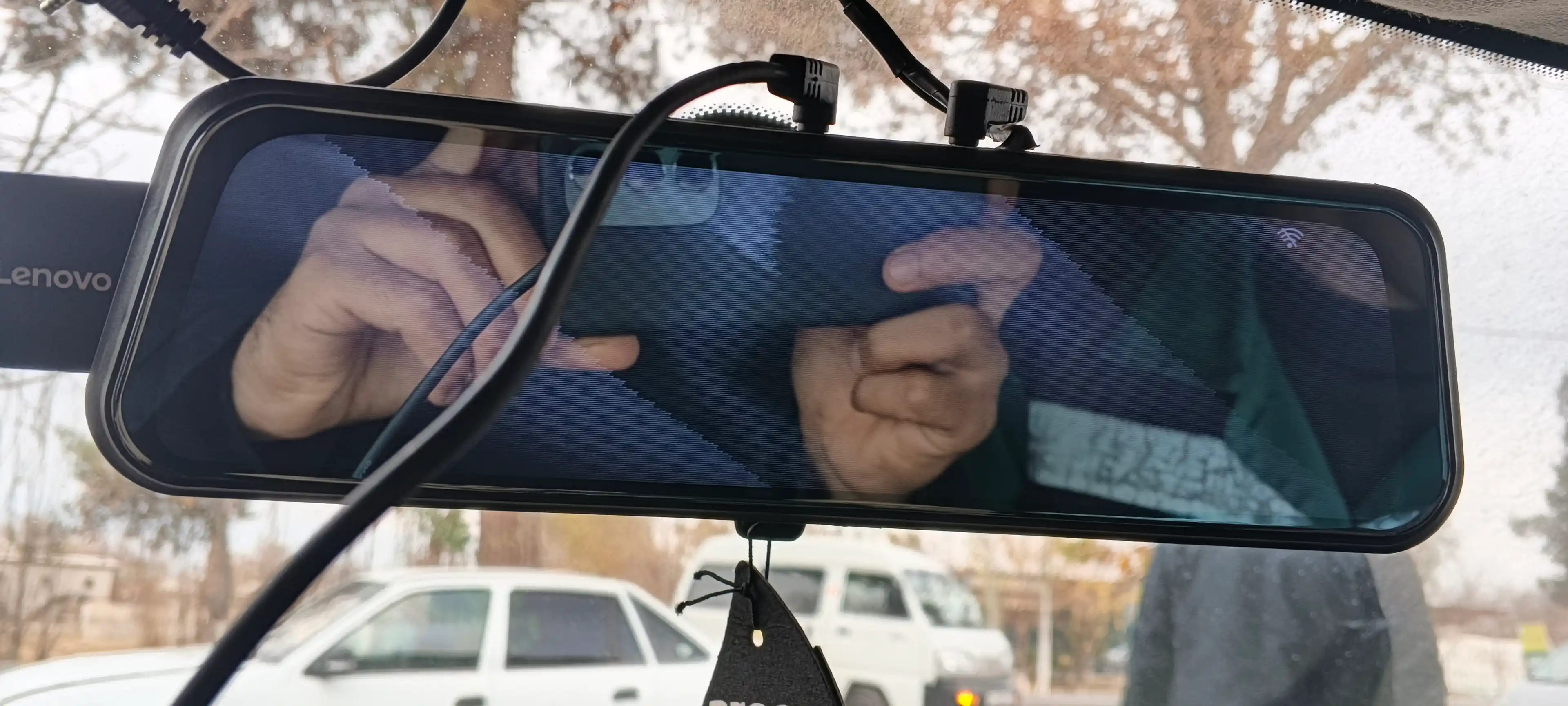 Lenovo Thinkplus avtomobil uchun ikkitali orqa kamera, ANDROID monitor va videoregistrator