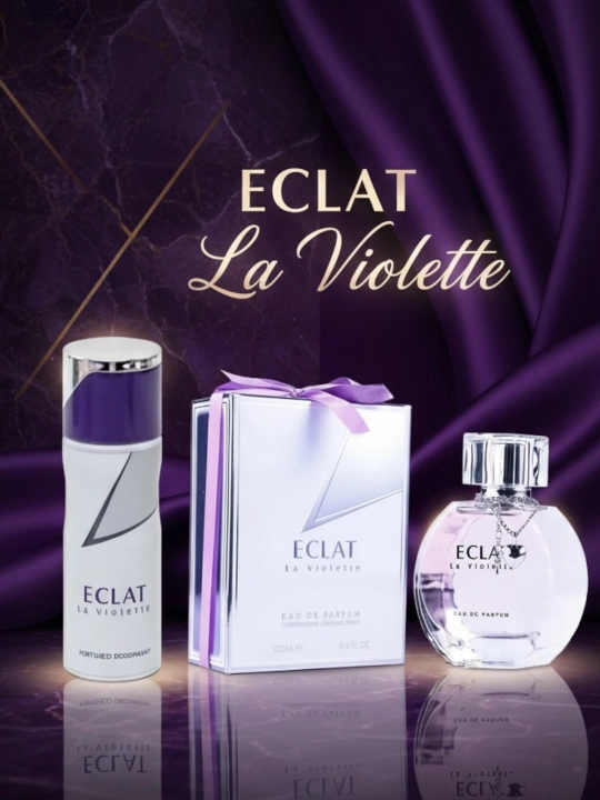 Eclat, Ayol va qizlar uchun prafyumeriya to'plami, Ayollar atiri 100ml, dezodarant 200 ml