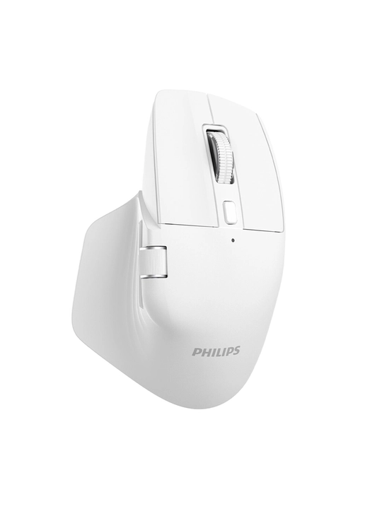 Мышь Philips серии 8000, удобная для дома и офиса, Bluetooth 2.4G, USB-C/USB-A, 500 мА·ч