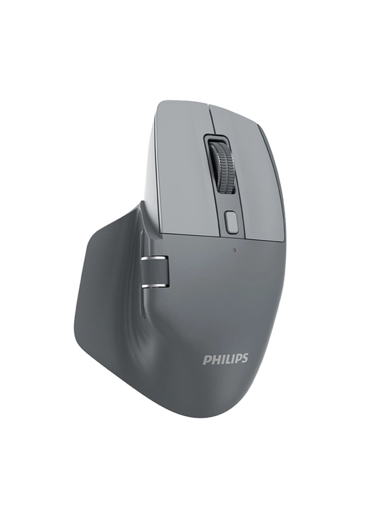 Мышь Philips серии 8000, удобная для дома и офиса, Bluetooth 2.4G, USB-C/USB-A, 500 мА·ч
