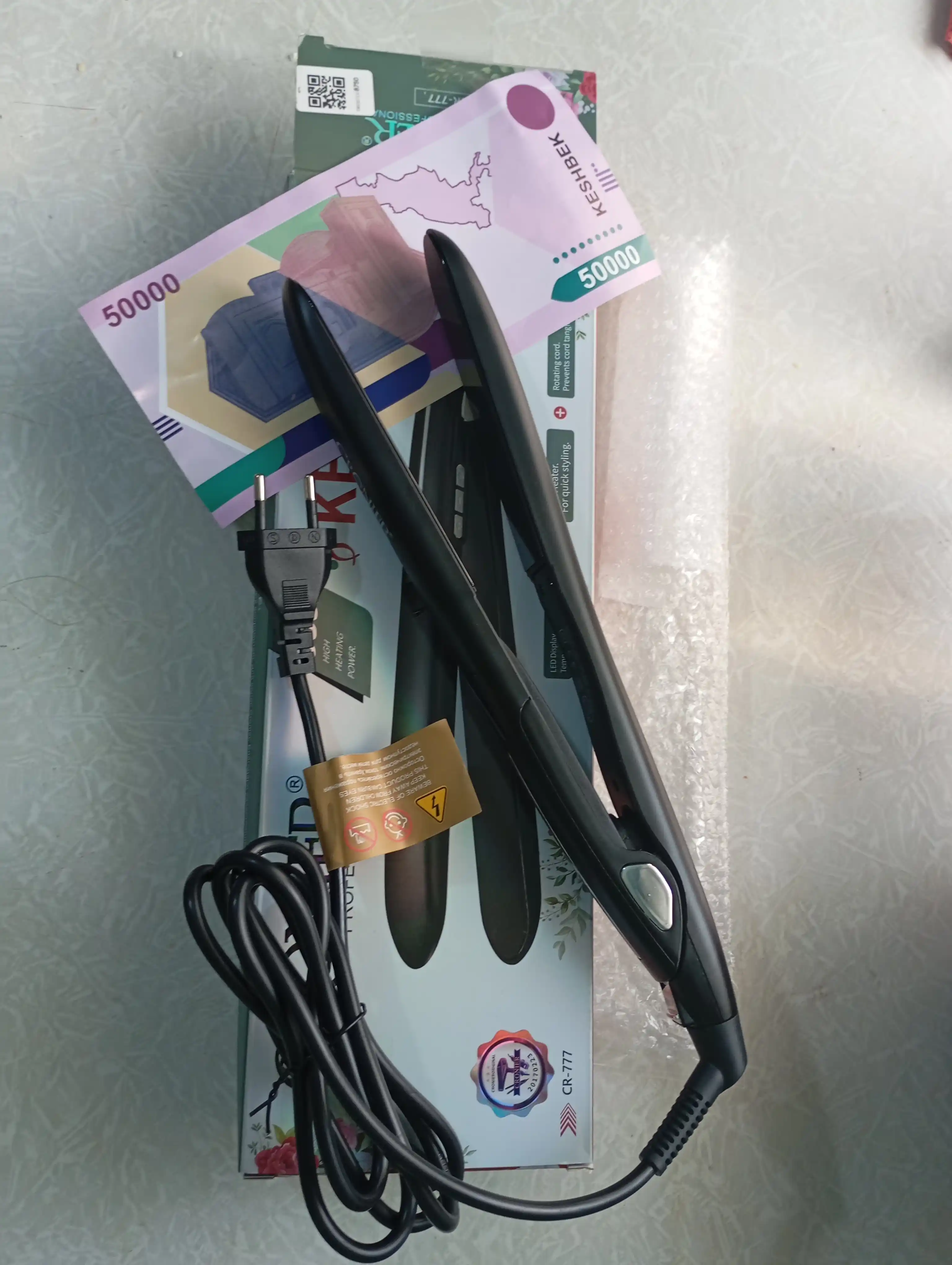 Professional soch tekkislash dazmoli MAC keramika plastina va LCD displeyli