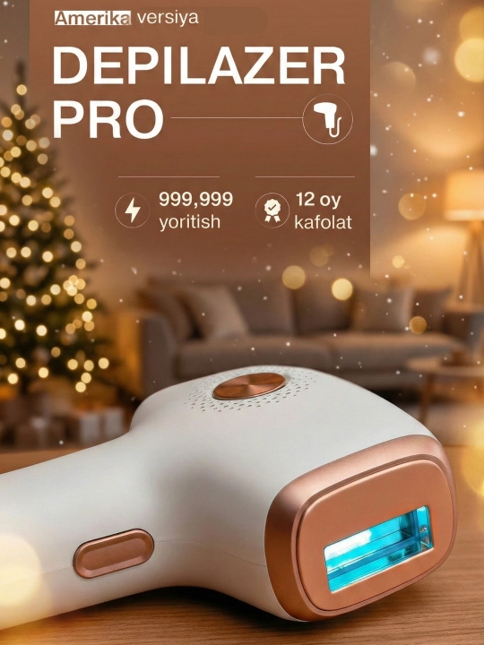 Depilazer Pro IPL fotoepilyator 9 daraja - 