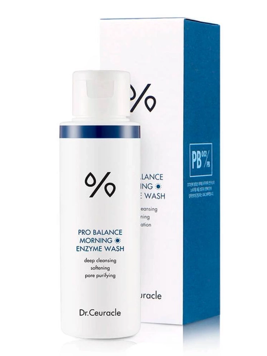 Yuzni tozalash uchun enzim kukuni, Dr. Ceuracle pro balance morning enzyme powder, 50 g