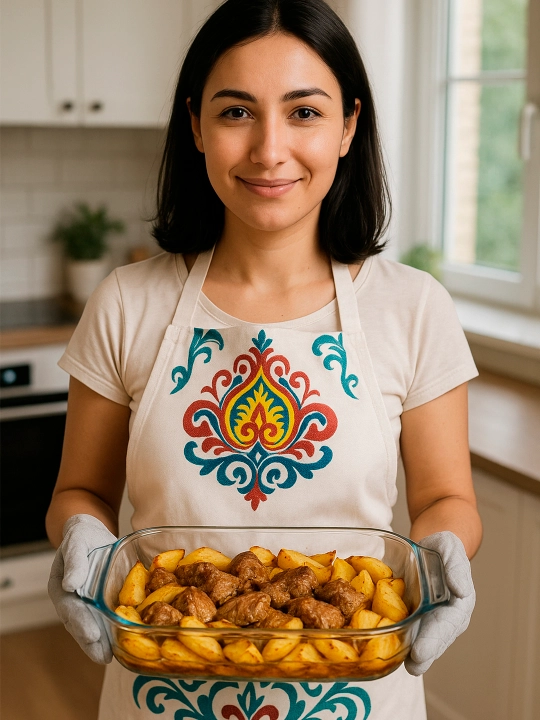 Стеклянная глубокая форма, для запекания в духовке PYREX 27х17 см 1,4 л