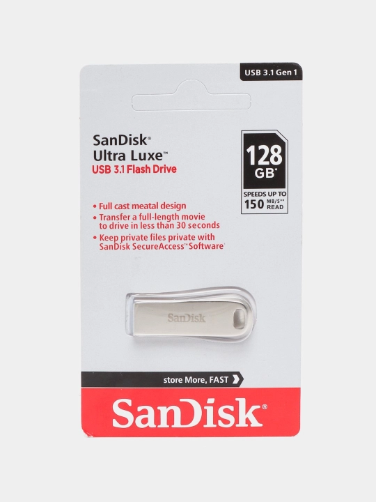 Fleshka SanDisk Cruzer Glide USB 3.2 Gen 1 Flash Drive, 128 GB - 