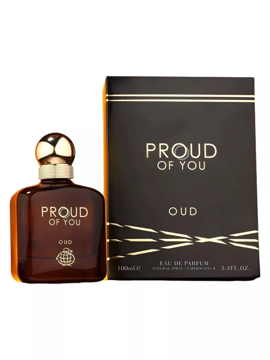 Fragrance World Proud Of You Oud мужская парфюмерная вода, 100 мл - 