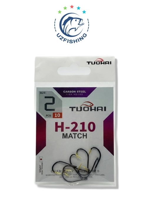 Рыболовный крючок TUOHAI carbon steel 2 размер - 