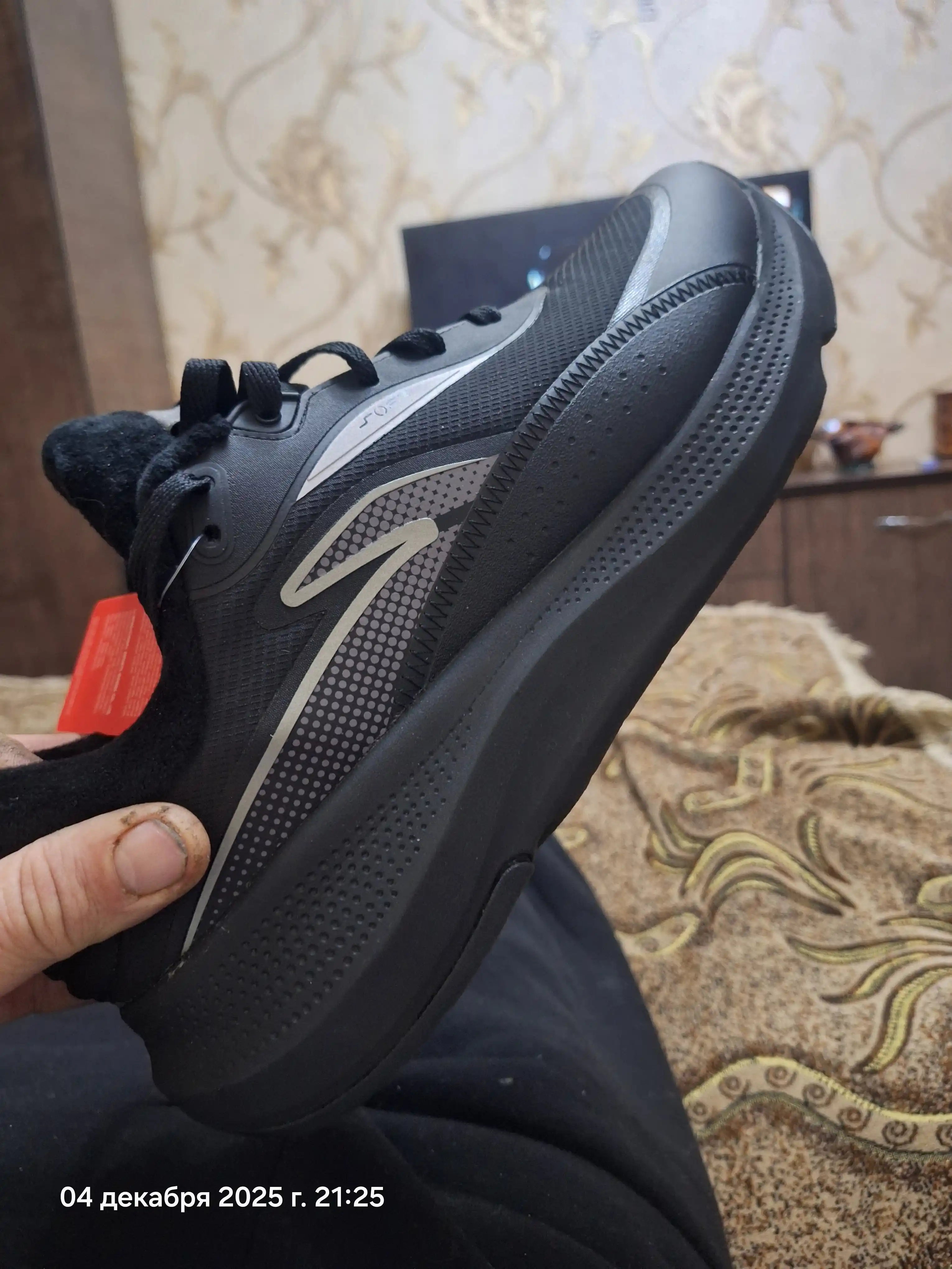 Erkaklar uchun kundalik krossovkalar, isitilgan, suv o'tkazmaydigan, Li-Ning