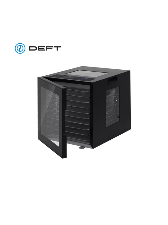 Дегидратор сушилка для фруктов и овощей DEFT DTFD1008B, 8 поддонов