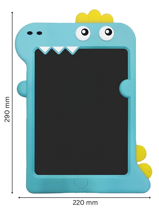 Rasm chizish uchun bolalar grafik LCD plansheti, elektron doska, dinozavr, 10 duym