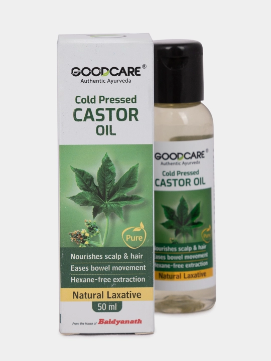 Sof sovuq presslangan kastor yog'i Baidyanath Good Care, 50 ml